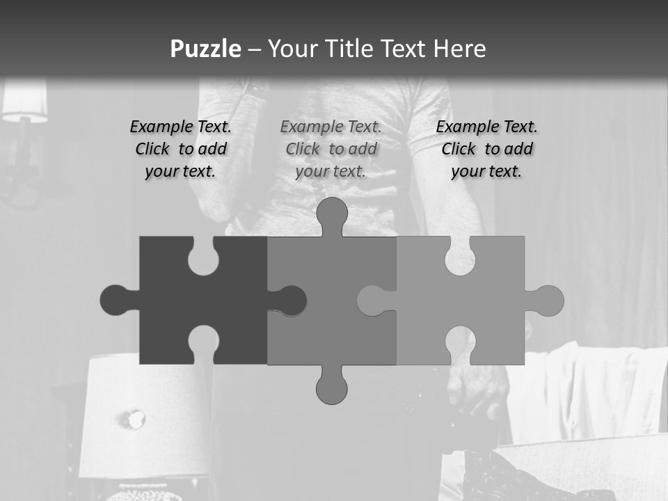 Comic Scene Man Speaks On Phone PowerPoint Template