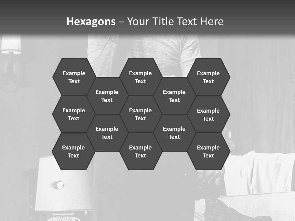 Comic Scene Man Speaks On Phone PowerPoint Template