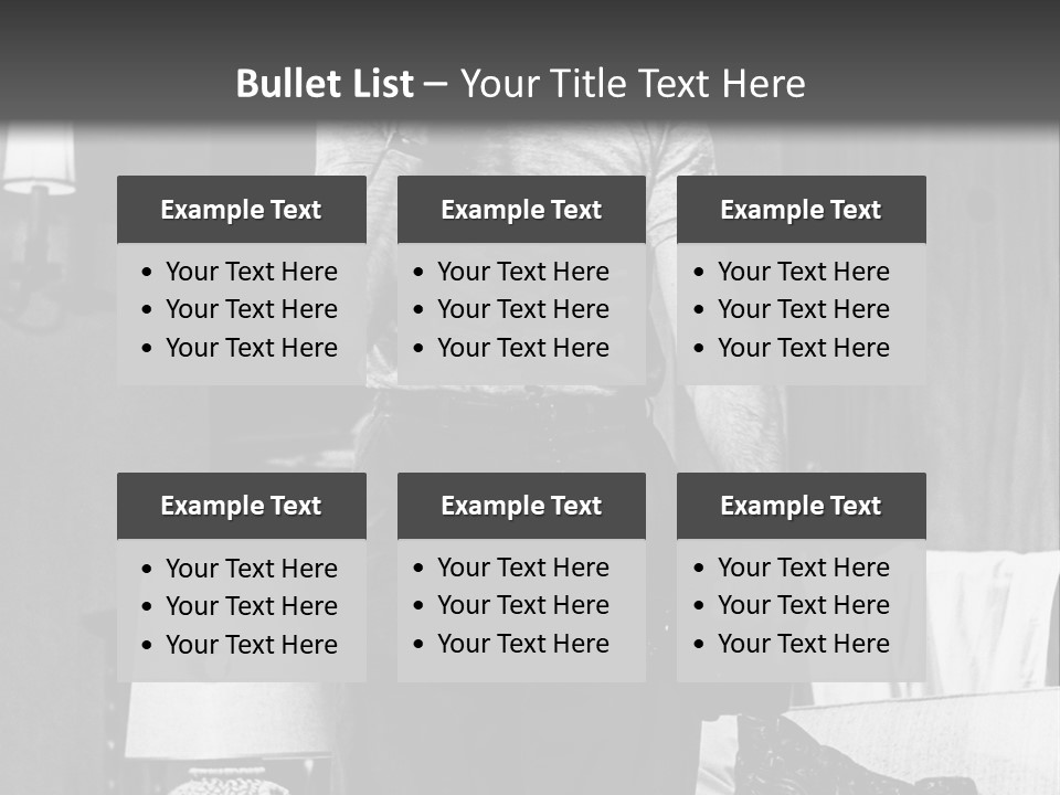 Comic Scene Man Speaks On Phone PowerPoint Template