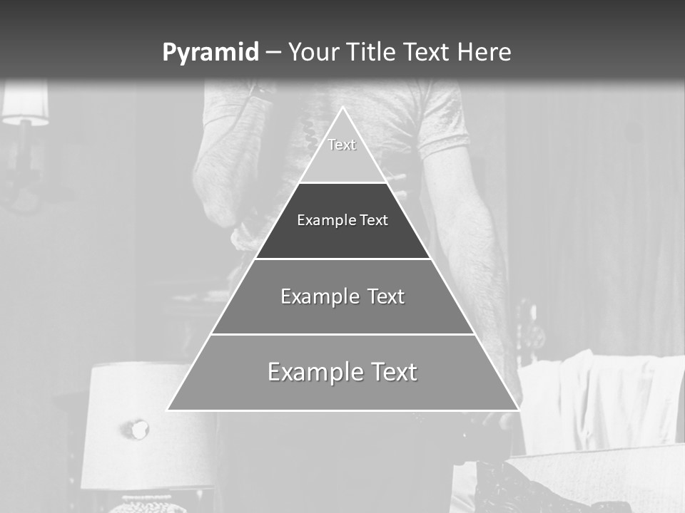 Comic Scene Man Speaks On Phone PowerPoint Template