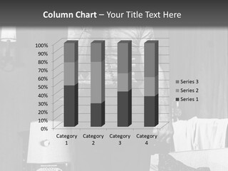 Comic Scene Man Speaks On Phone PowerPoint Template