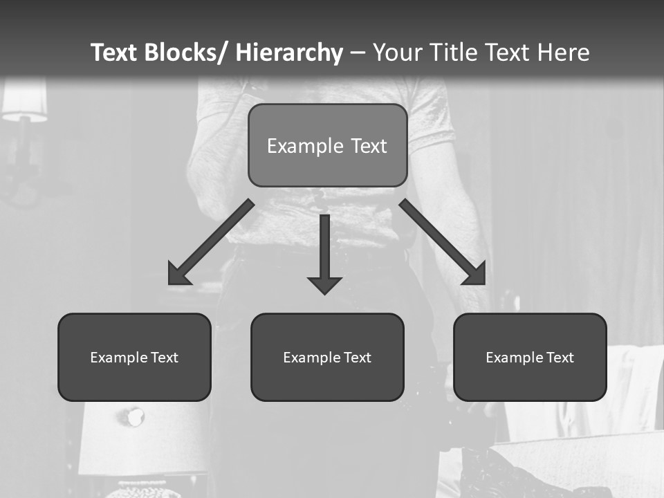 Comic Scene Man Speaks On Phone PowerPoint Template