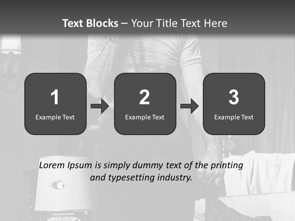 Comic Scene Man Speaks On Phone PowerPoint Template