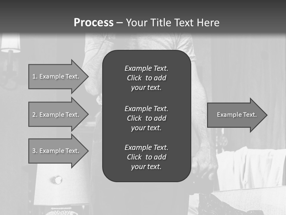 Comic Scene Man Speaks On Phone PowerPoint Template
