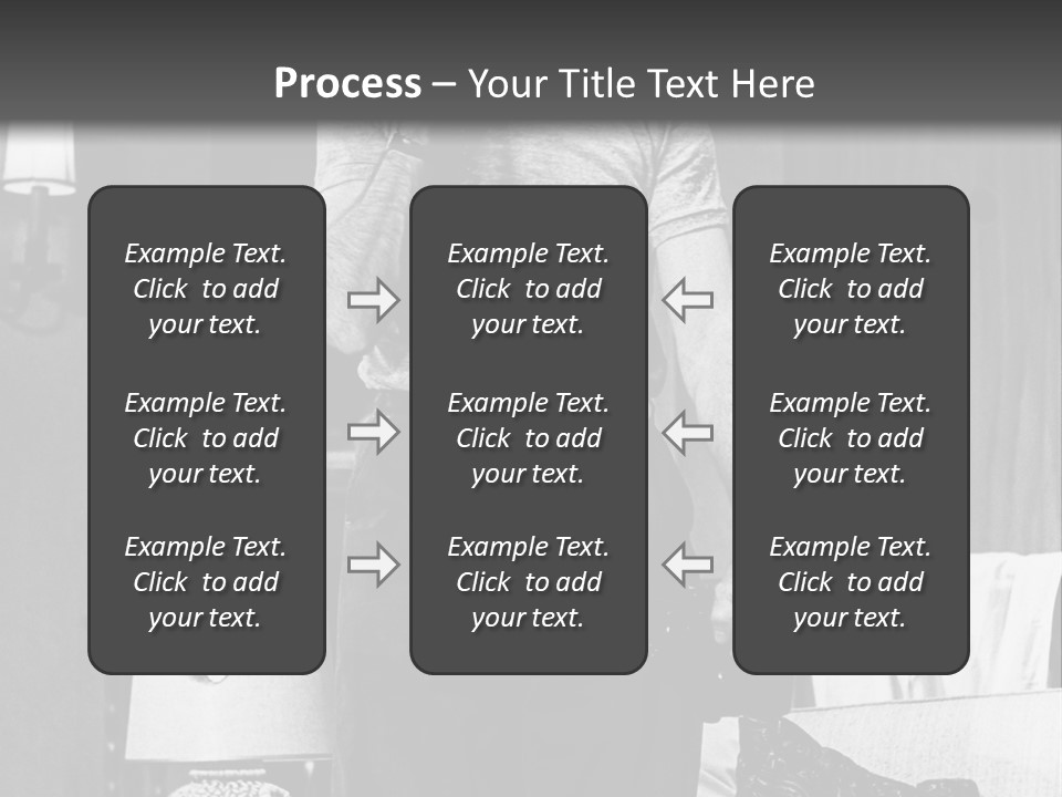 Comic Scene Man Speaks On Phone PowerPoint Template