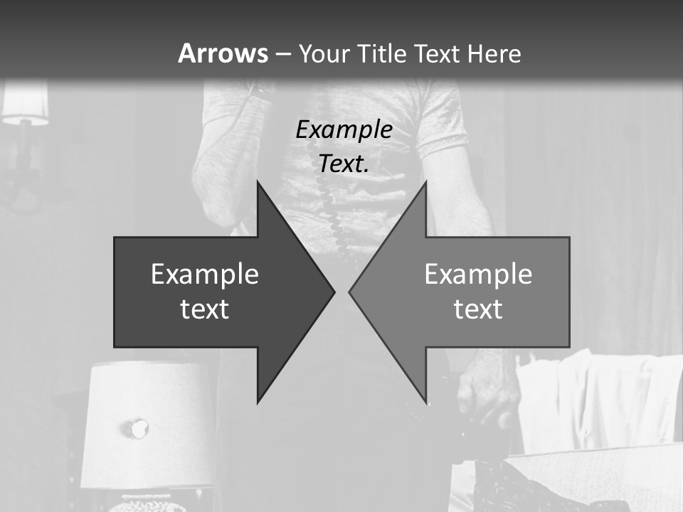 Comic Scene Man Speaks On Phone PowerPoint Template