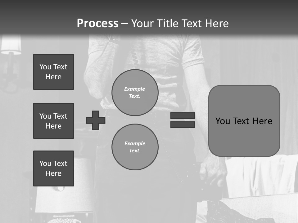 Comic Scene Man Speaks On Phone PowerPoint Template