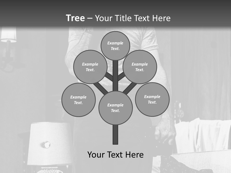 Comic Scene Man Speaks On Phone PowerPoint Template