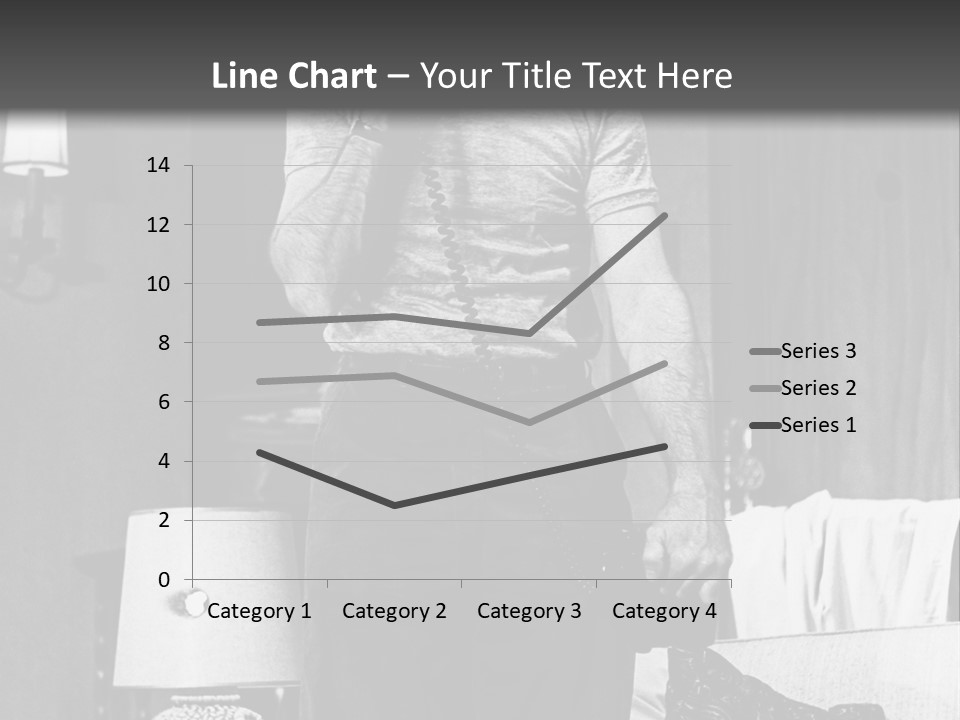 Comic Scene Man Speaks On Phone PowerPoint Template