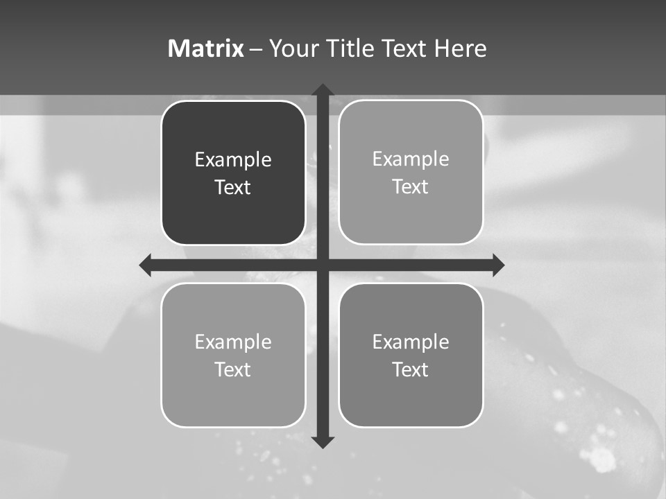 Black Child Bathes In A Bathroom PowerPoint Template