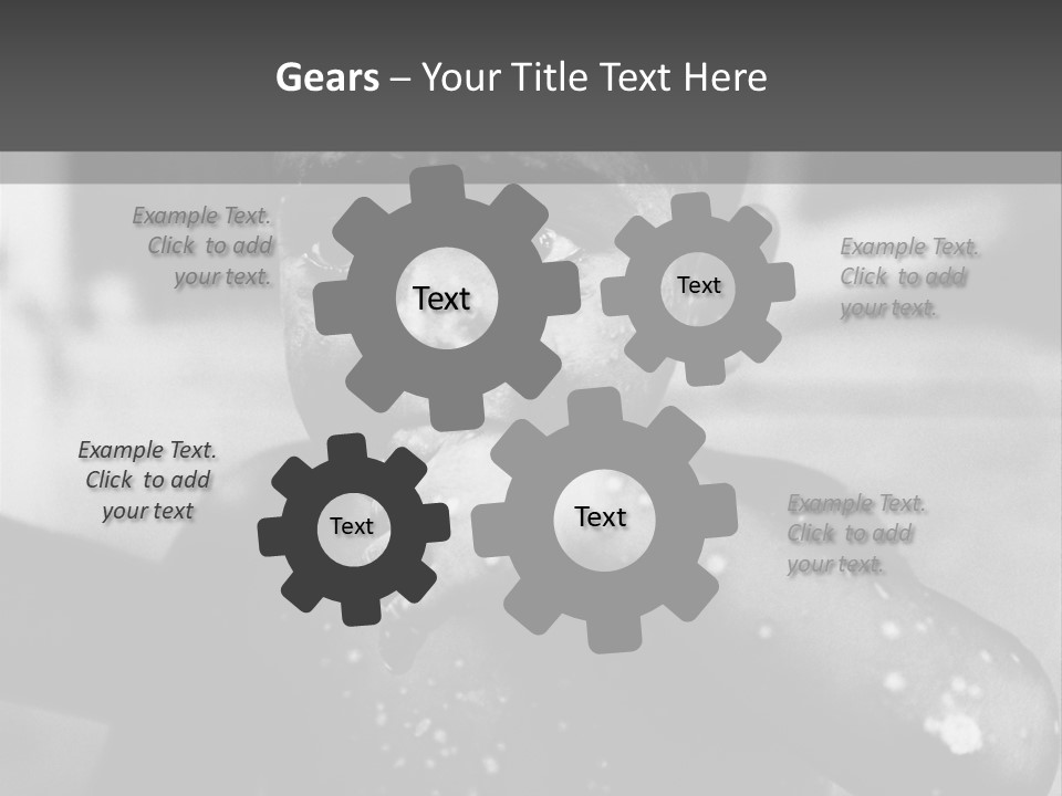 Black Child Bathes In A Bathroom PowerPoint Template