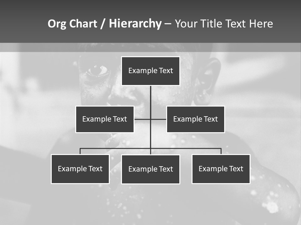 Black Child Bathes In A Bathroom PowerPoint Template
