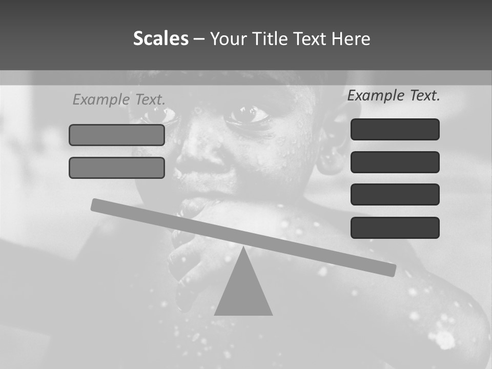 Black Child Bathes In A Bathroom PowerPoint Template