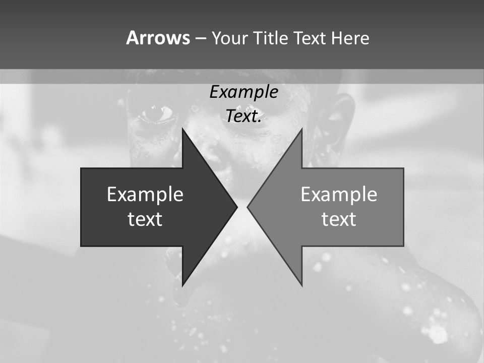 Black Child Bathes In A Bathroom PowerPoint Template