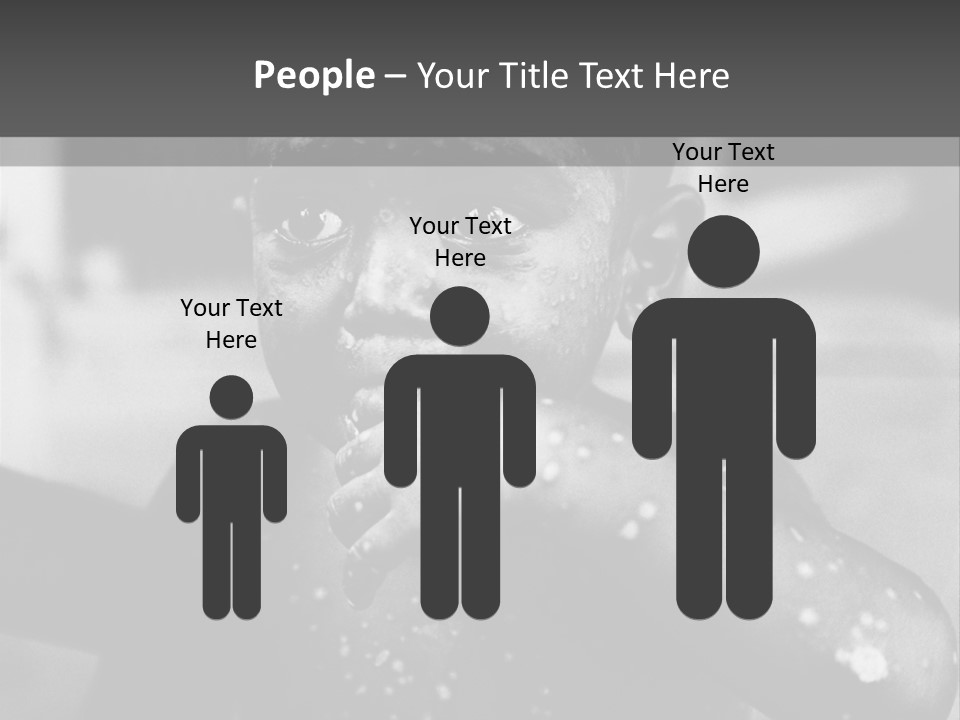 Black Child Bathes In A Bathroom PowerPoint Template