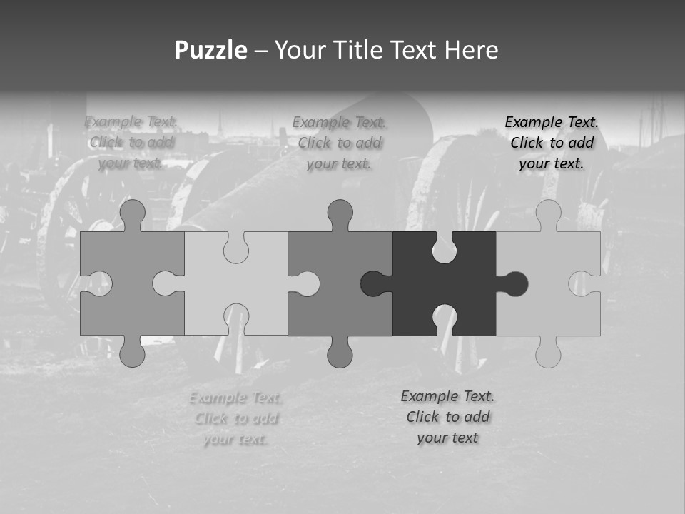 Vintage Cannon PowerPoint Template