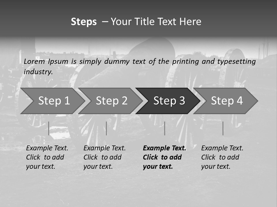 Vintage Cannon PowerPoint Template