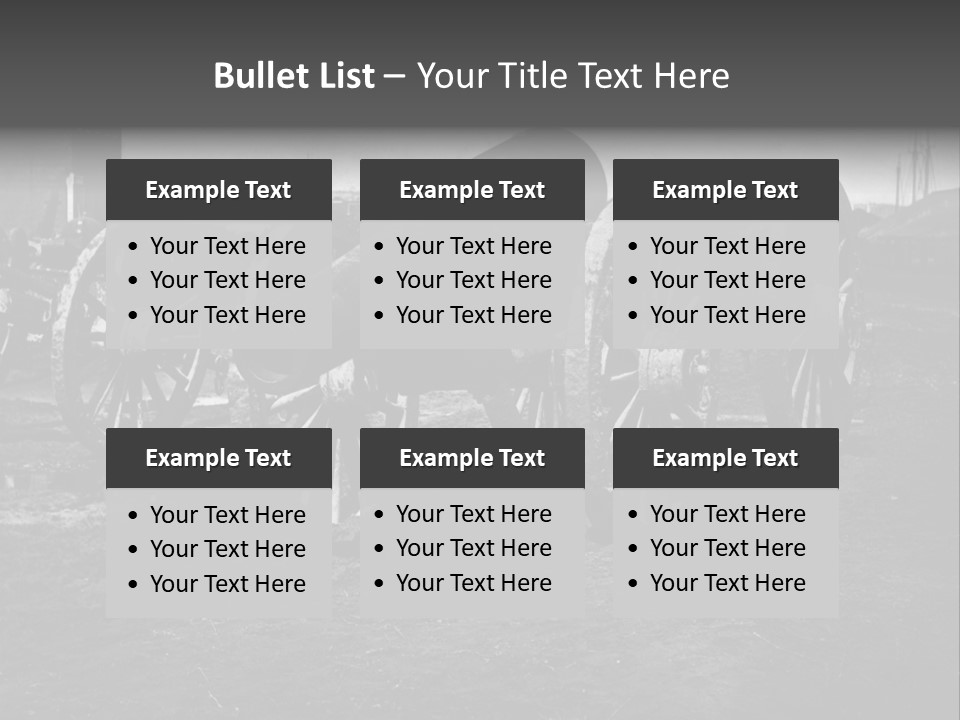 Vintage Cannon PowerPoint Template