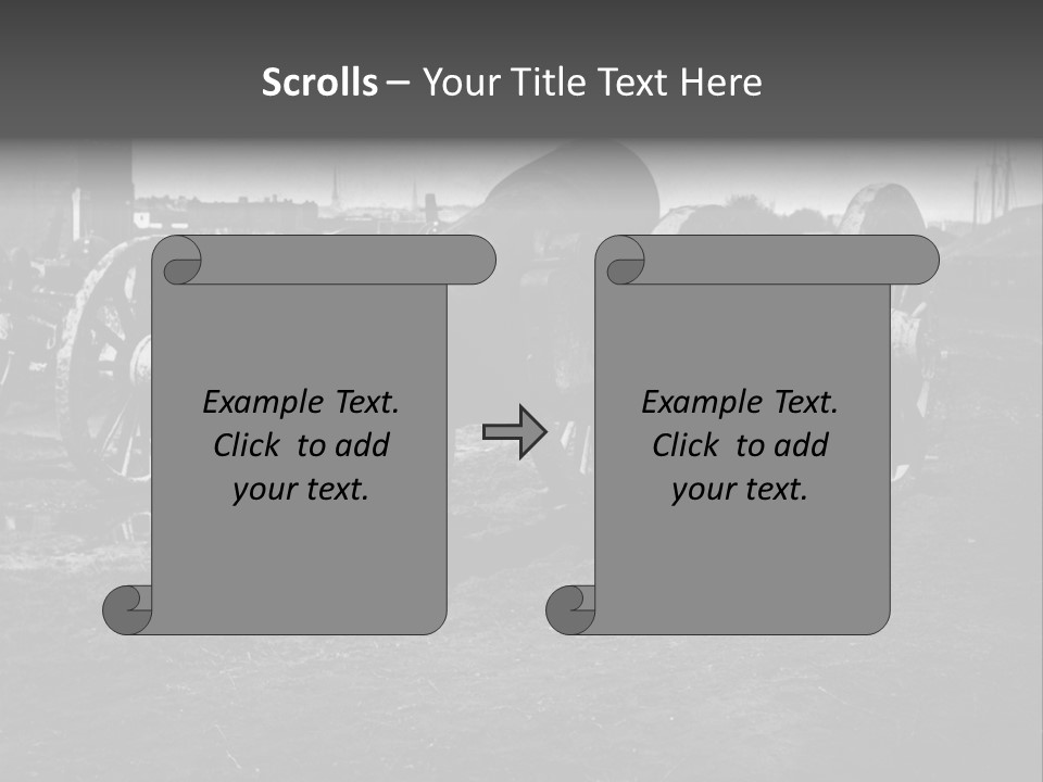 Vintage Cannon PowerPoint Template