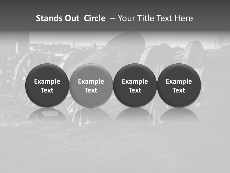 Vintage Cannon PowerPoint Template