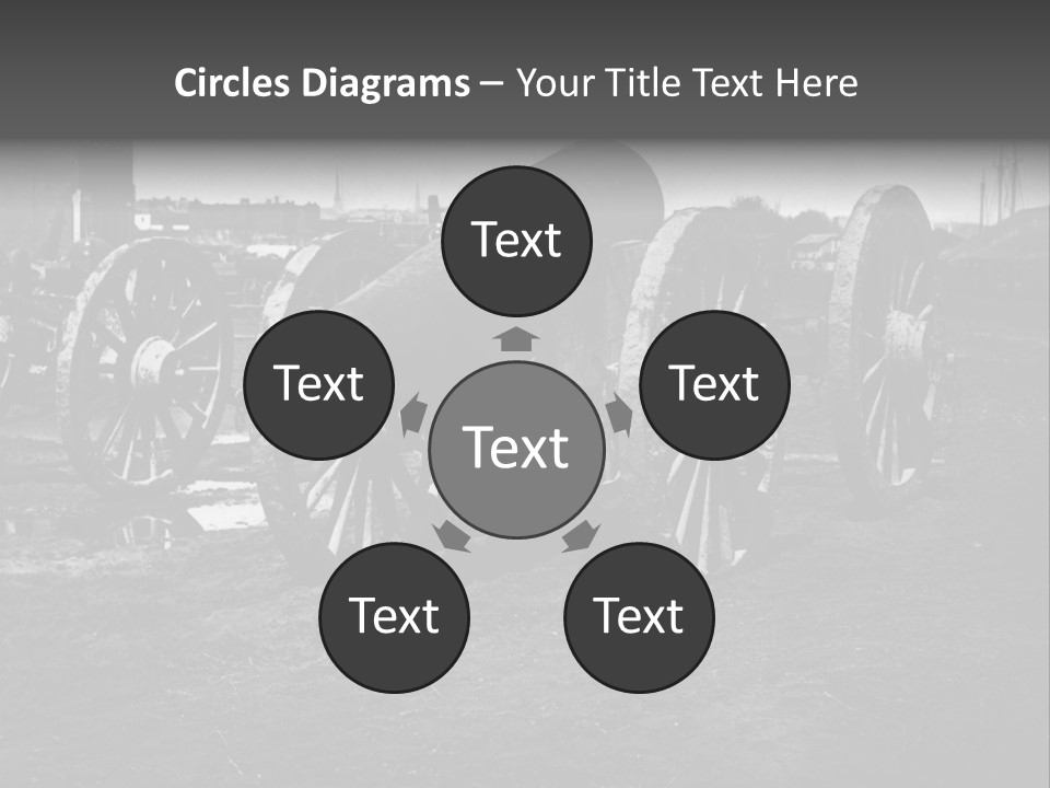 Vintage Cannon PowerPoint Template