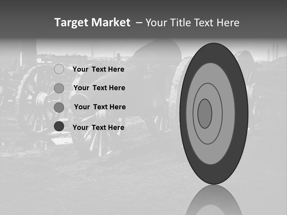 Vintage Cannon PowerPoint Template