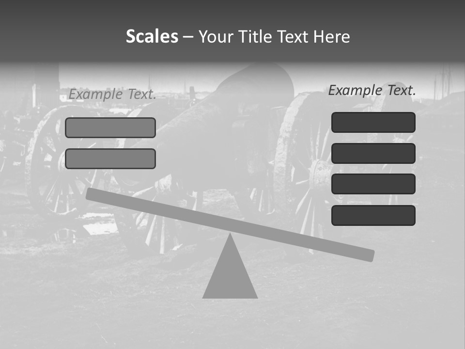 Vintage Cannon PowerPoint Template