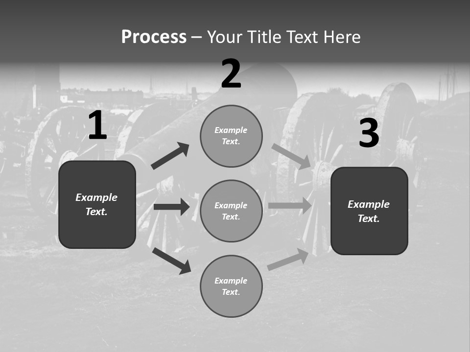Vintage Cannon PowerPoint Template