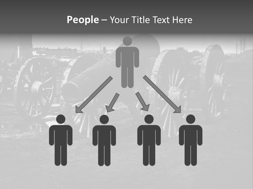 Vintage Cannon PowerPoint Template