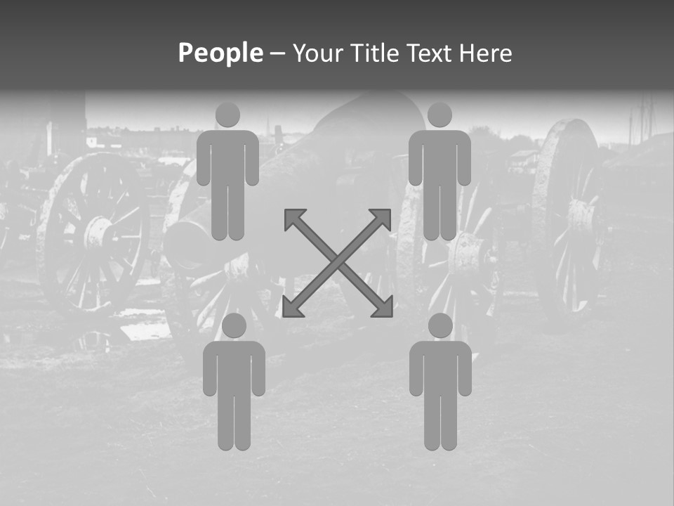 Vintage Cannon PowerPoint Template