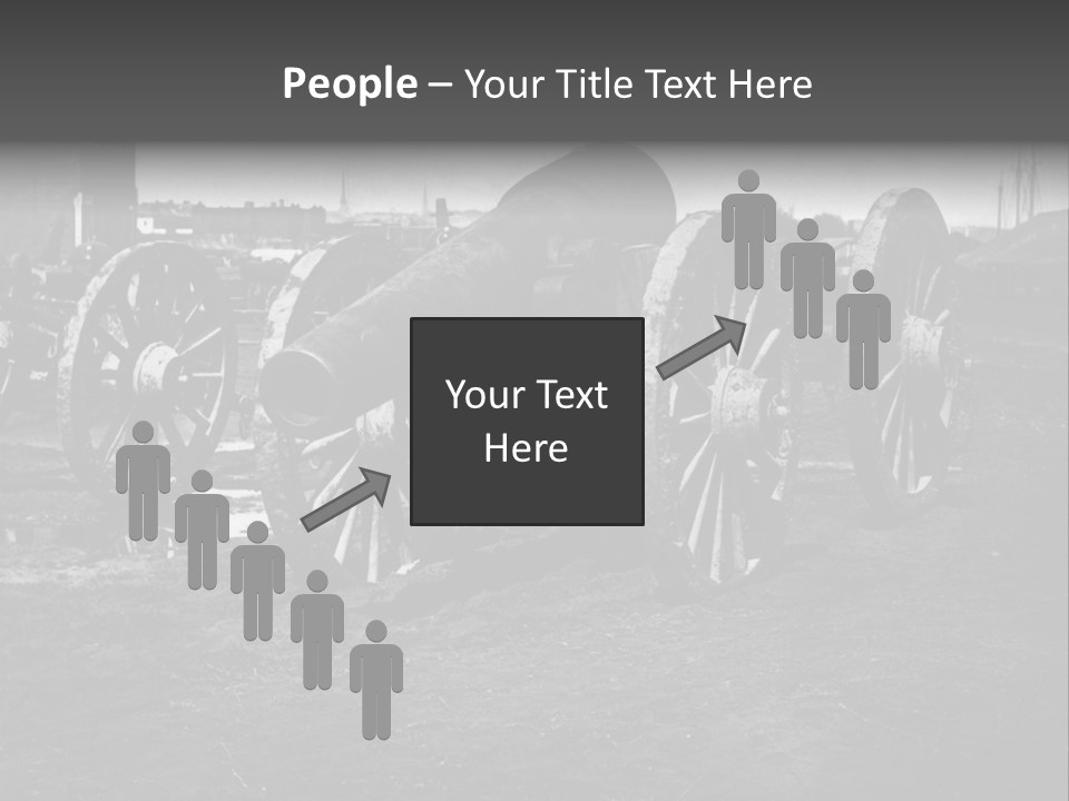 Vintage Cannon PowerPoint Template