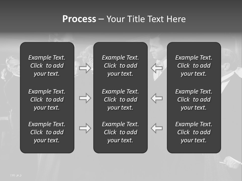 Gathering Of Men PowerPoint Template