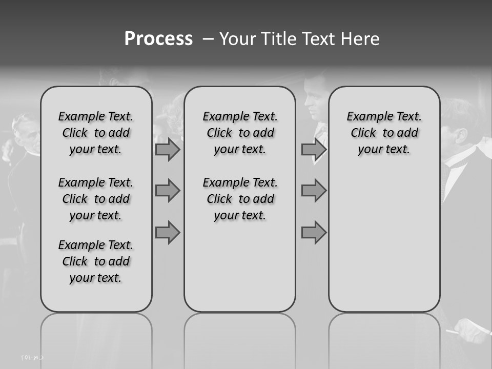 Gathering Of Men PowerPoint Template
