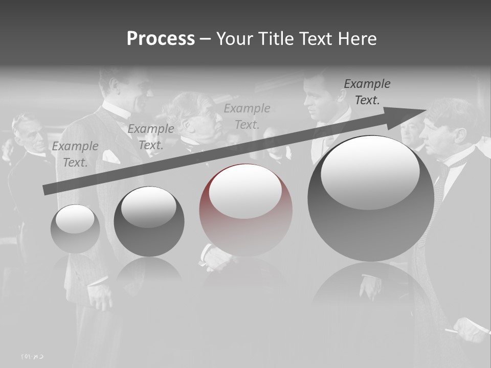 Gathering Of Men PowerPoint Template