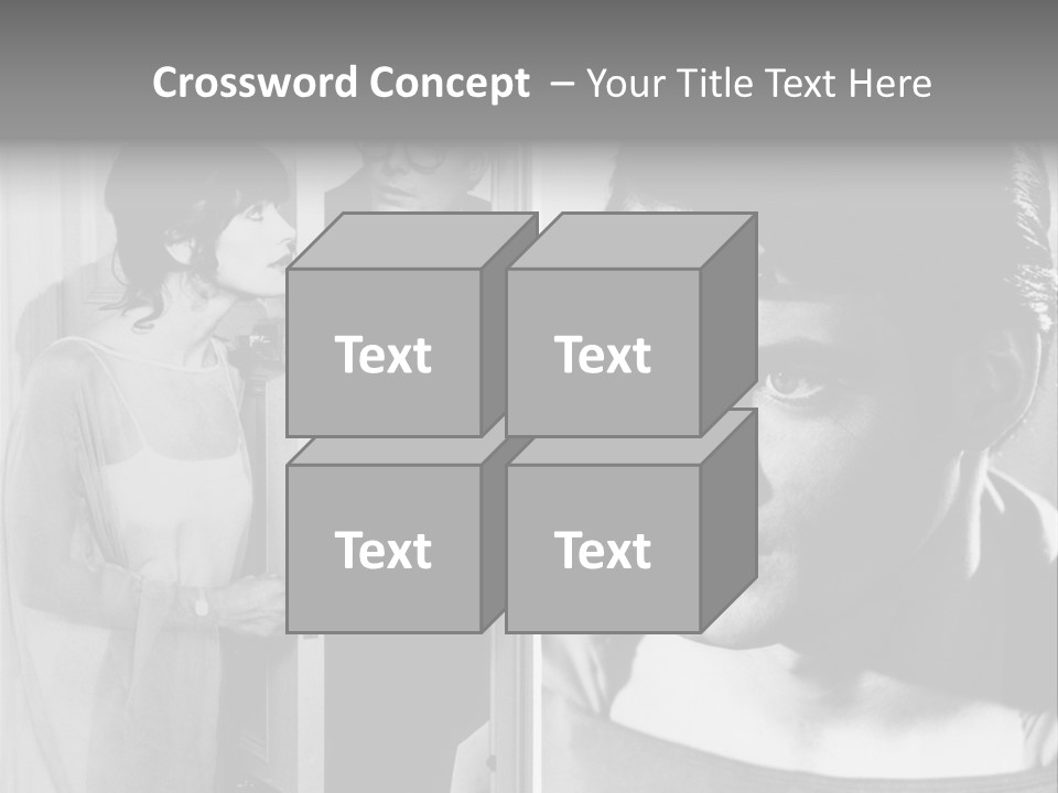 Beautiful Actors PowerPoint Template