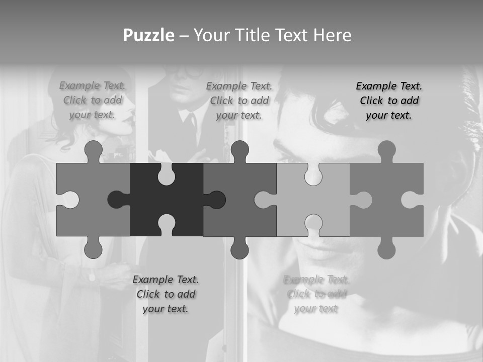 Beautiful Actors PowerPoint Template