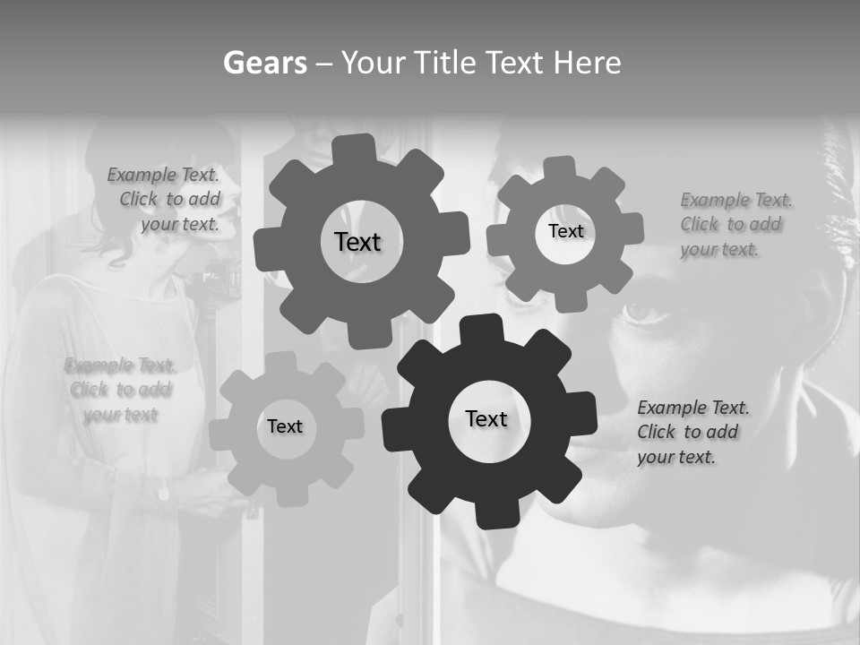 Beautiful Actors PowerPoint Template