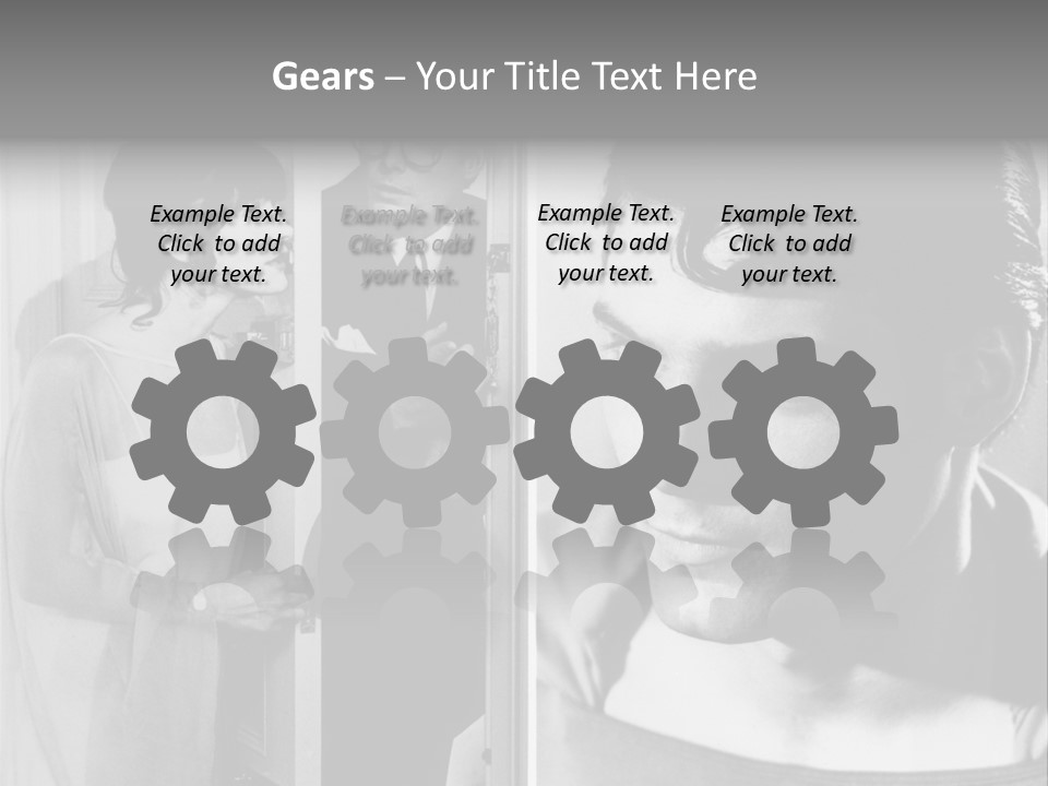 Beautiful Actors PowerPoint Template