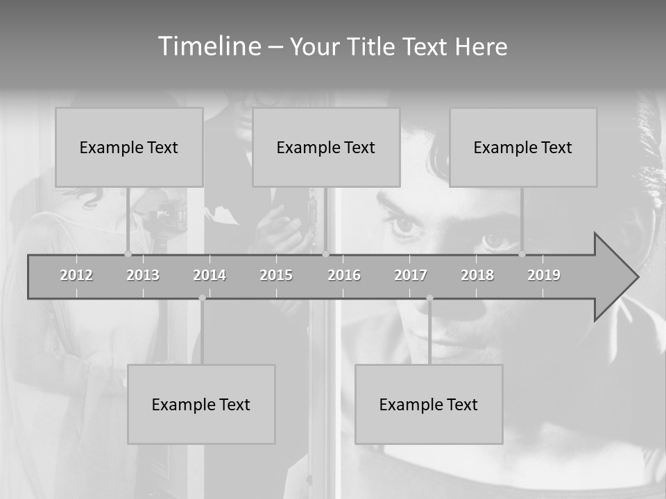 Beautiful Actors PowerPoint Template