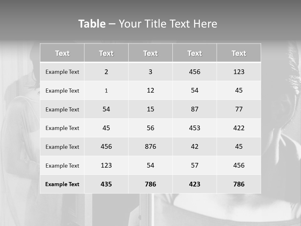 Beautiful Actors PowerPoint Template