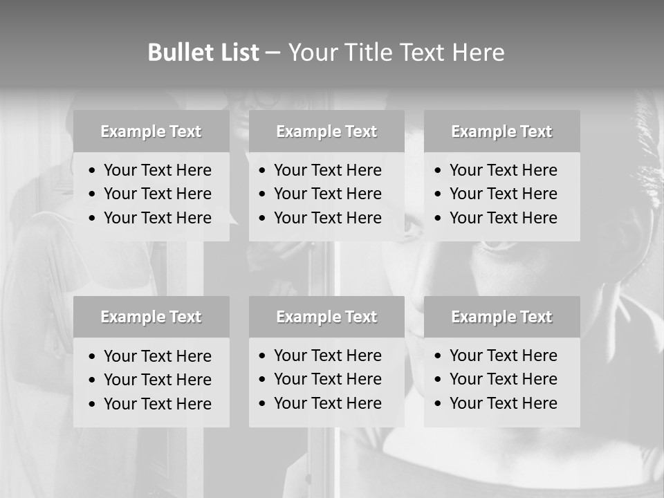 Beautiful Actors PowerPoint Template