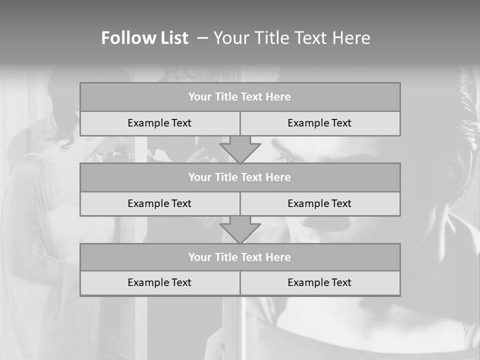 Beautiful Actors PowerPoint Template