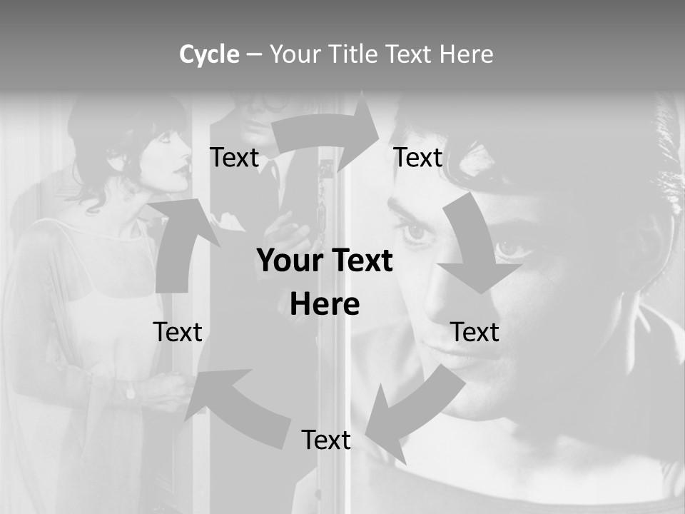 Beautiful Actors PowerPoint Template