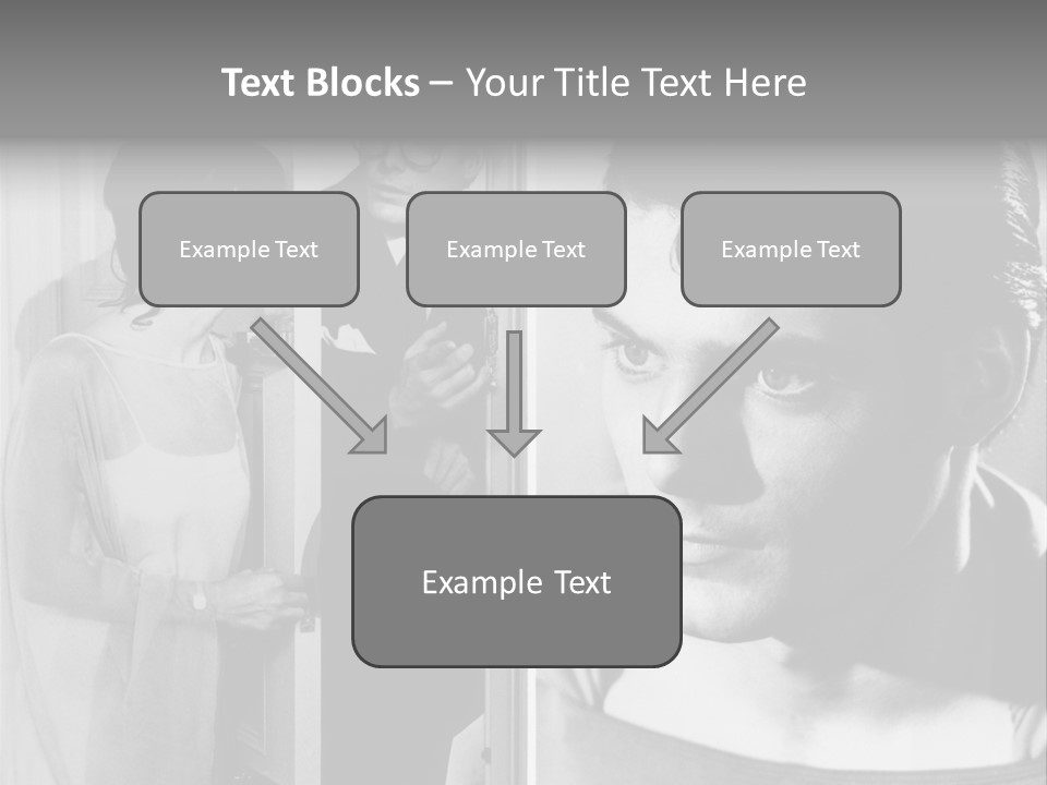 Beautiful Actors PowerPoint Template