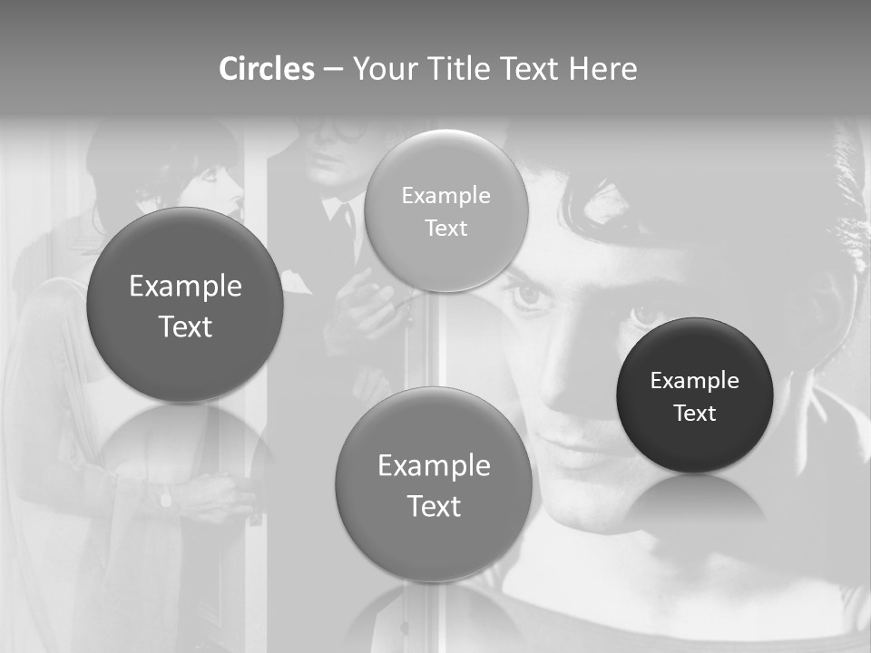 Beautiful Actors PowerPoint Template