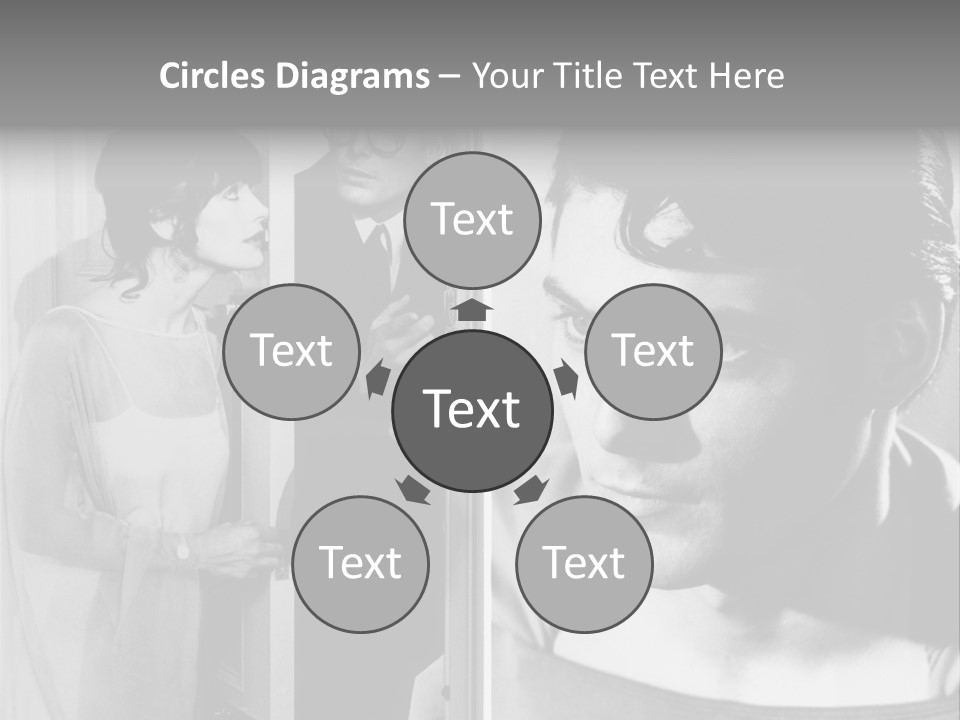 Beautiful Actors PowerPoint Template