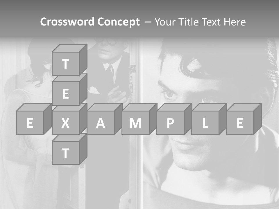 Beautiful Actors PowerPoint Template