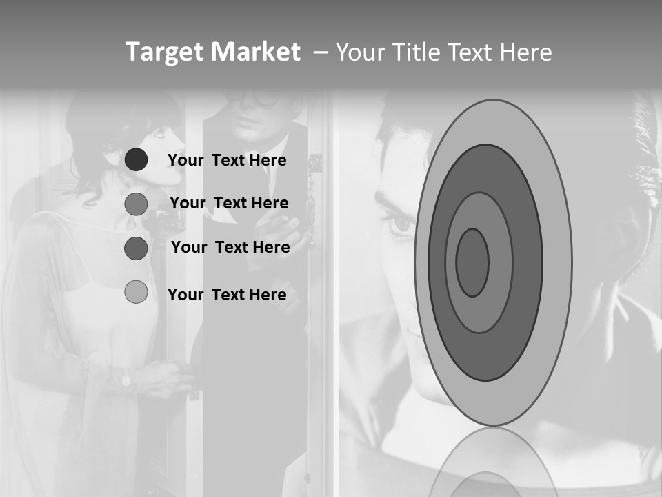 Beautiful Actors PowerPoint Template