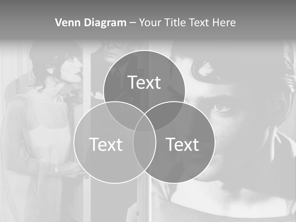 Beautiful Actors PowerPoint Template