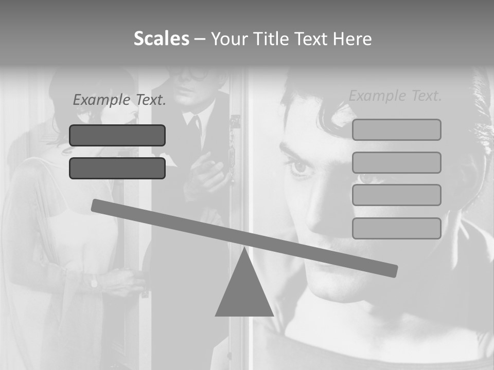 Beautiful Actors PowerPoint Template